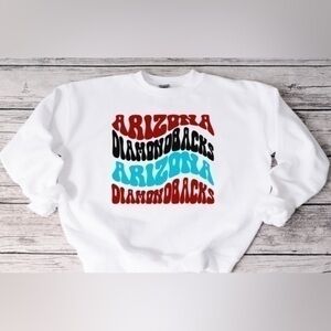 Arizona Diamondbacks Wavy Crewneck